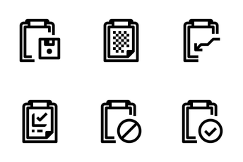 Clipboard  Icon Pack