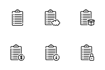 Clipboard Icon Pack