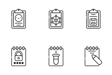 Clipboards And Notepads Icon Pack