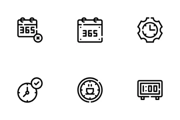 Clock Icon Pack