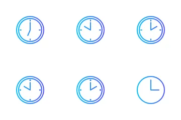 Clock Icon Pack