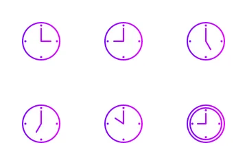 Clock Icon Pack