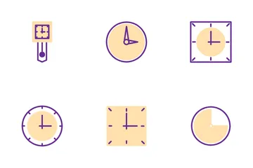 Clock Icon Pack