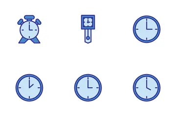 Clock Icon Pack