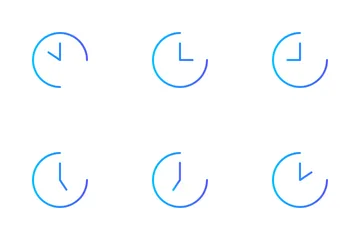 Clock Icon Pack