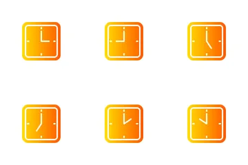 Clock Icon Pack