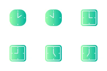 Clock Icon Pack