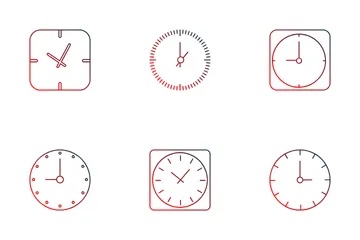 Clock Icon Pack