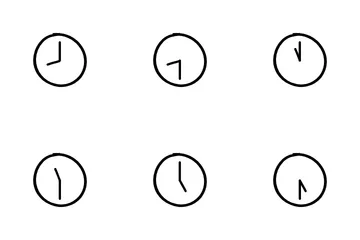 Clock Icon Pack