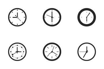 Clock Icon Pack