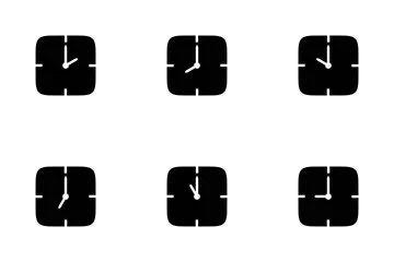 Clock Icon Pack