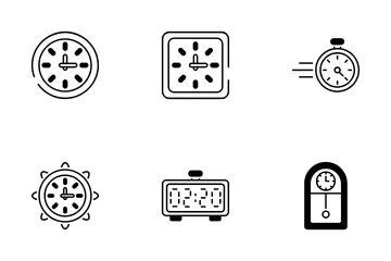 Clocks Icon Pack