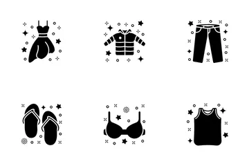Cloth And Accessories Icon Pack