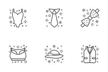 Cloth And Accessories Icon Pack