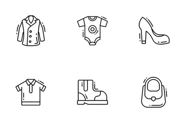 Clothe And Accessories Icon Pack