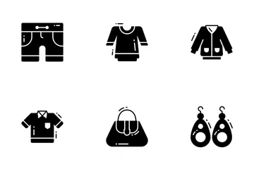 Clothe And Accessories Icon Pack
