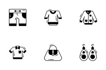 Clothe And Accessories Icon Pack