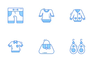 Clothe And Accessories Icon Pack