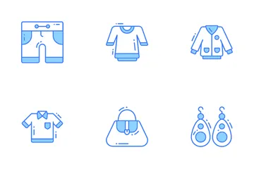Clothe And Accessories Icon Pack