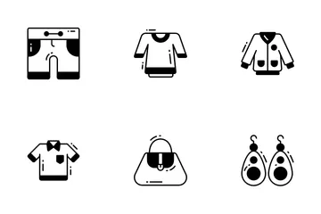 Clothe And Accessories Icon Pack