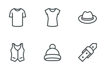 Clothes & Accessories  Icon Pack
