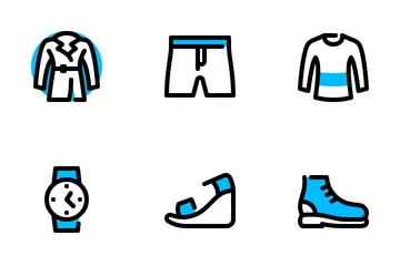 Clothes & Accessories 3 Icon Pack