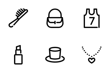 Clothes & Accessories 4 Icon Pack