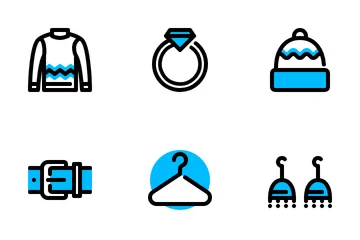 Clothes & Accessories 4 Icon Pack