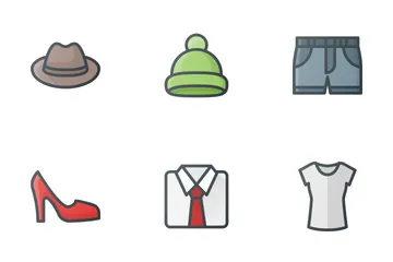 Clothes & Accessories Icon Pack