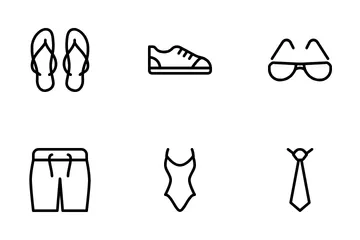 Clothes & Accessories Icon Pack