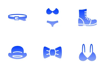 Clothes & Accessories Icon Pack