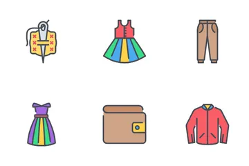 Clothes And Accessories Icon Pack