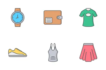 Clothes And Accessories Icon Pack