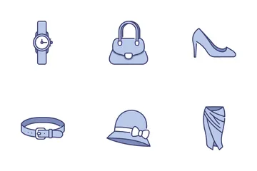 Clothes And Accessories Icon Pack