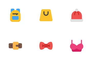 Clothes And Accessories Icon Pack