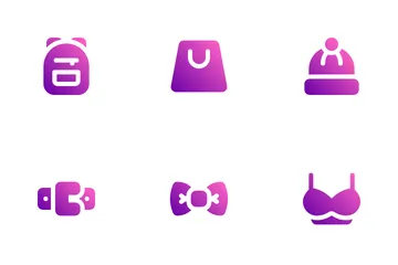 Clothes And Accessories Icon Pack