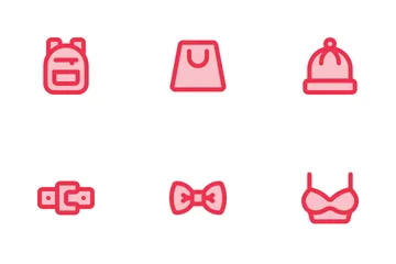 Clothes And Accessories Icon Pack