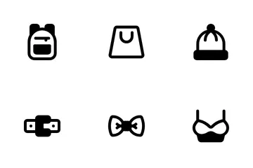 Clothes And Accessories Icon Pack