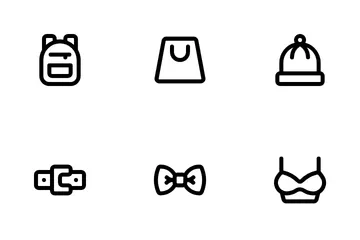 Clothes And Accessories Icon Pack