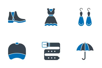 Clothes And Accessories Icon Pack