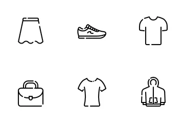 Clothes And Accessories Icon Pack