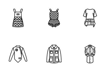 Clothes And Accessories Icon Pack