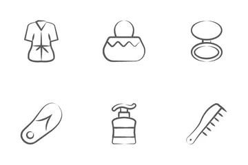 Clothes And Accessories Icon Pack