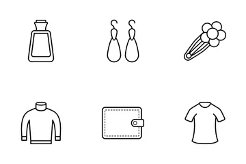 Clothes And Accessories Icon Pack