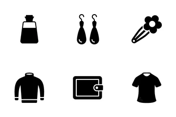 Clothes And Accessories Icon Pack