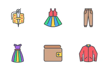 Clothes And Accessories Icon Pack