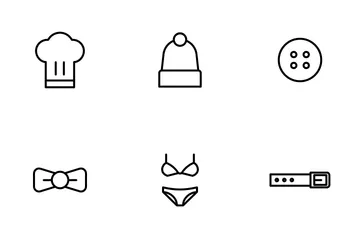Clothes And Fashion Icon Pack