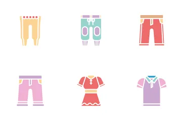 Clothes And Fashions Icon Pack