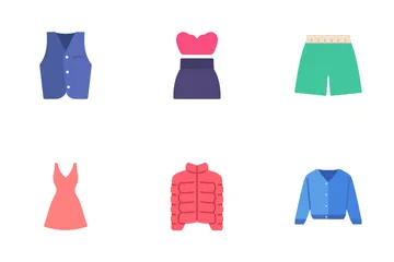 Clothes And Outfit Icon Pack