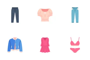 Clothes And Outfit Icon Pack